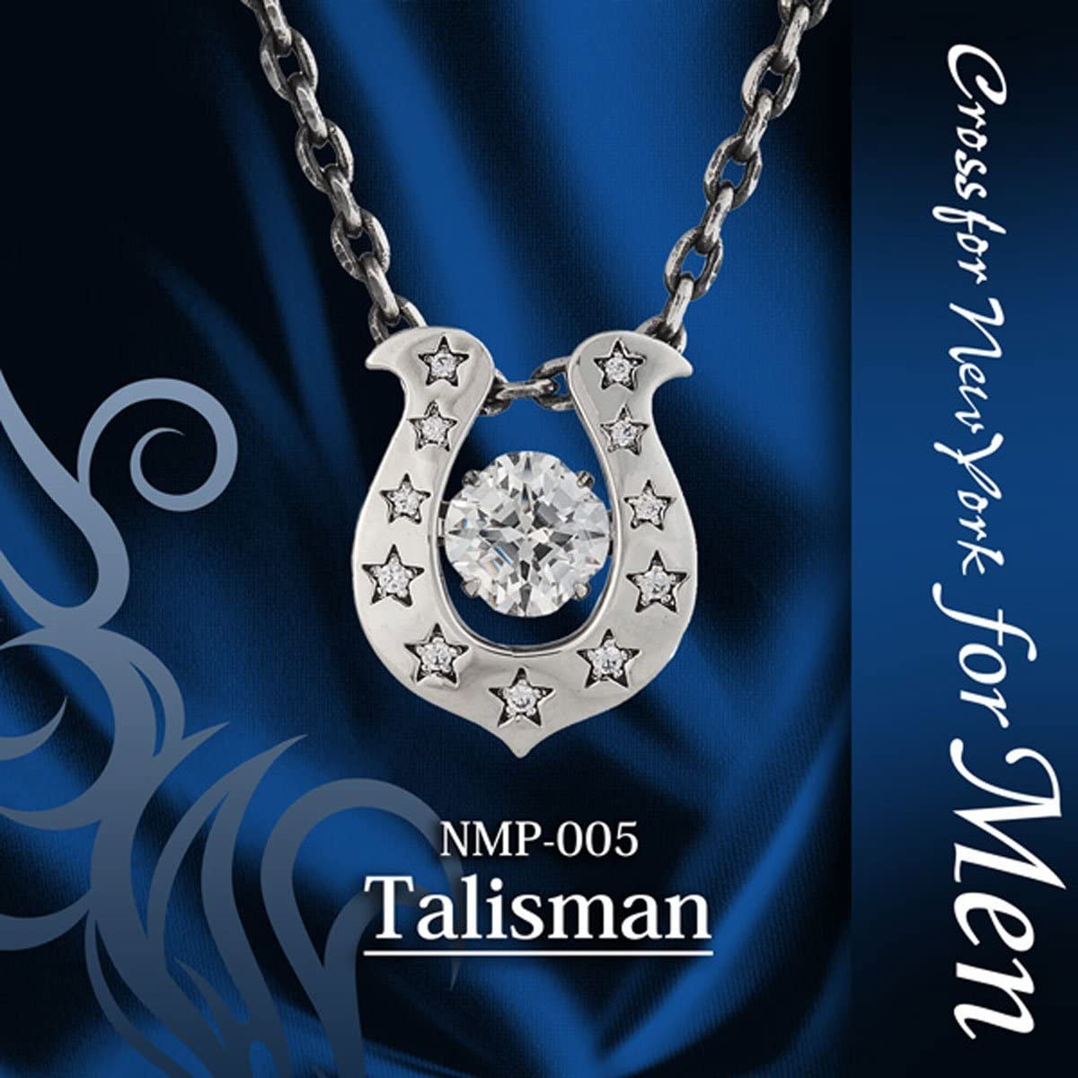 [Crossfor New York] クロスフォーニューヨーク ペンダント Tailsman NMP-005 ＜ 馬蹄 シルバー925 ネックレス メンズ ＞