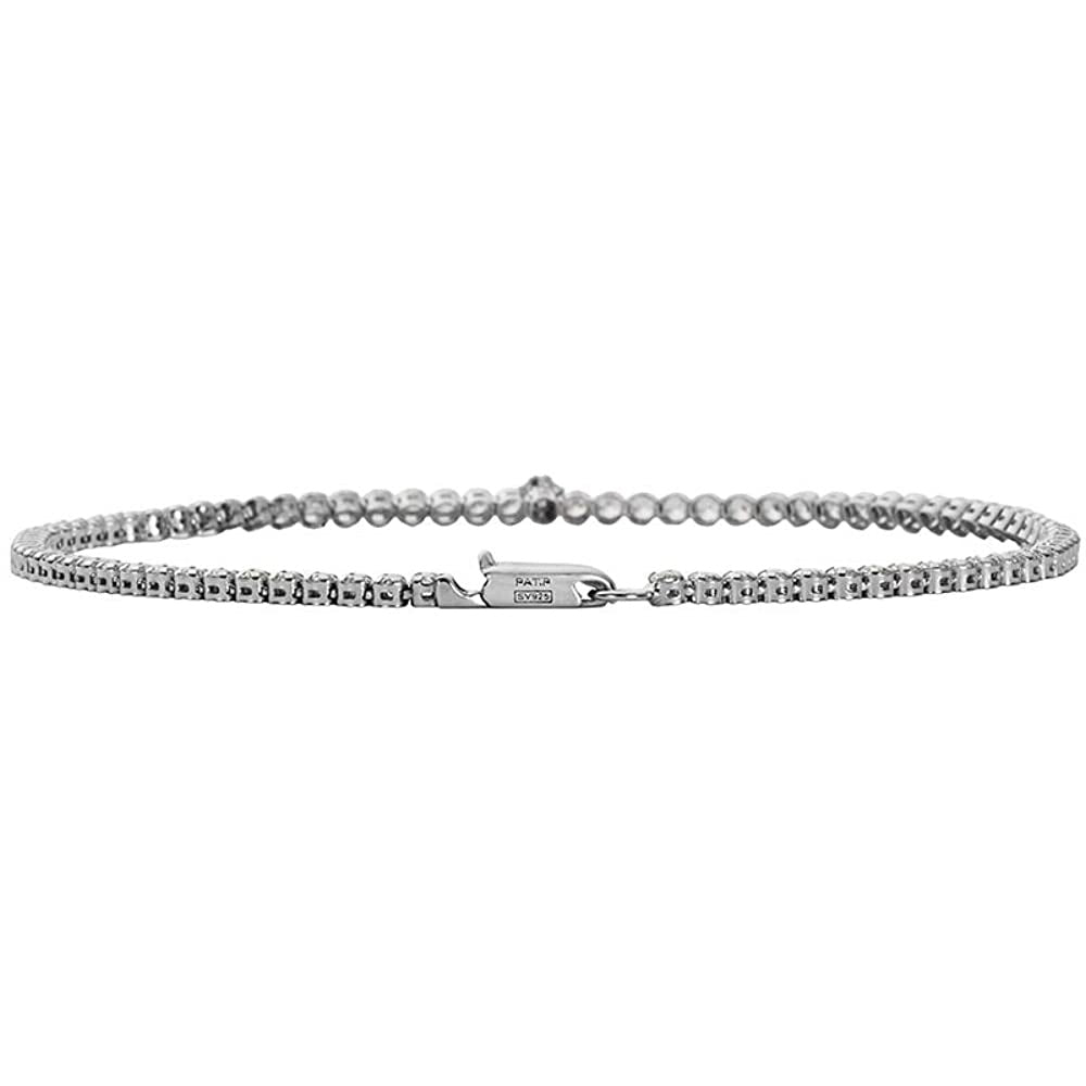 [Crossfor New York] クロスフォーニューヨーク テニスブレスレット Sparkle NTBR-001 ＜ シルバー925 キュービックジルコニア ＞