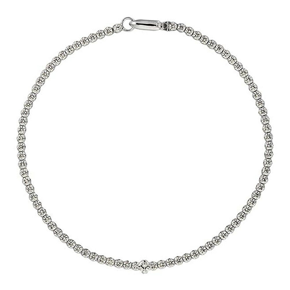 [Crossfor New York] クロスフォーニューヨーク テニスブレスレット Sparkle NTBR-001 ＜ シルバー925 キュービックジルコニア ＞