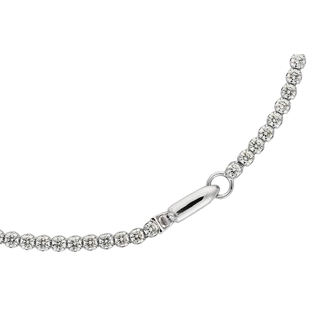 [Crossfor New York] クロスフォーニューヨーク テニスブレスレット Sparkle NTBR-001 ＜ シルバー925 キュービックジルコニア ＞