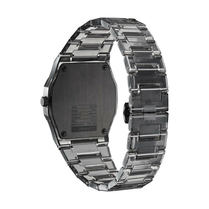 [D1 MILANO] ディーワンミラノ 腕時計 NYBJ02 ＜ ユニセックス メンズ レディース クリアブラック ブラック ナイロン EXP 39mm ＞