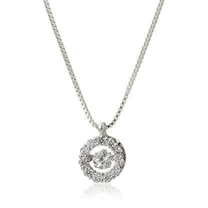 [Crossfor New York] クロスフォーニューヨーク ペンダント Twinkle Flower1 NYP-507 ＜ 花 シルバー925 キュービックジルコニア ネックレス レディース ＞