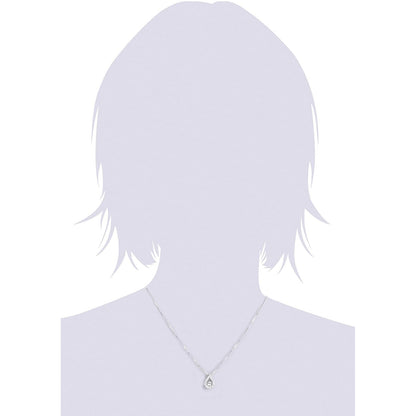 [Crossfor New York] クロスフォーニューヨーク ペンダント Twinkle Tear NYP-529 ＜ しずく シルバー925 ネックレス レディース ＞
