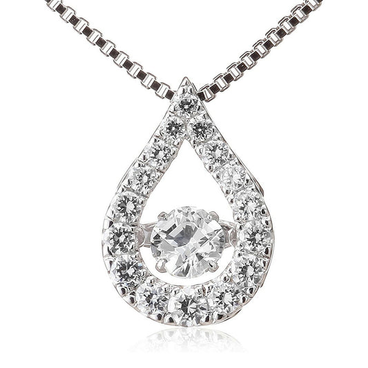 [Crossfor New York] クロスフォーニューヨーク ペンダント Twinkle Tear NYP-529 ＜ しずく シルバー925 ネックレス レディース ＞