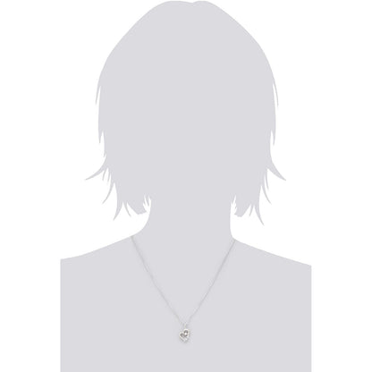 [Crossfor New York] クロスフォーニューヨーク ペンダント D-3stone Heart NYP-585 ＜ ハート シルバー925 ネックレス レディース ＞