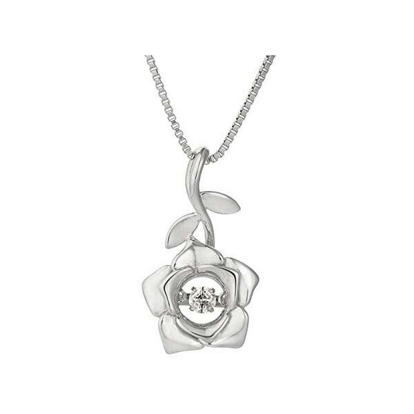 [Crossfor New York] クロスフォーニューヨーク ペンダント Noble Rose NYP-644 ＜ 薔薇 シルバー925 ネックレス レディース ＞
