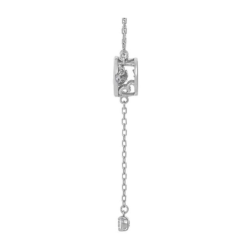 [Crossfor New York] クロスフォーニューヨーク ペンダント Drooping light NYP-652 ＜ 2連 シルバー925 ネックレス レディース ＞