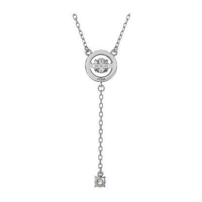 [Crossfor New York] クロスフォーニューヨーク ペンダント Drooping light NYP-652 ＜ 2連 シルバー925 ネックレス レディース ＞