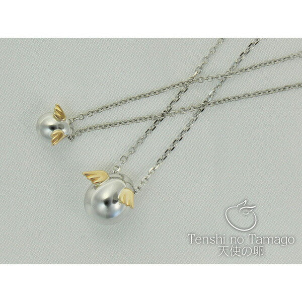 [Tenshi no Tamago] 天使の卵 シルバー ネックレス ＜ ロジウム加工 レディース ペンダント ジュエリー 天使1151RM ＞