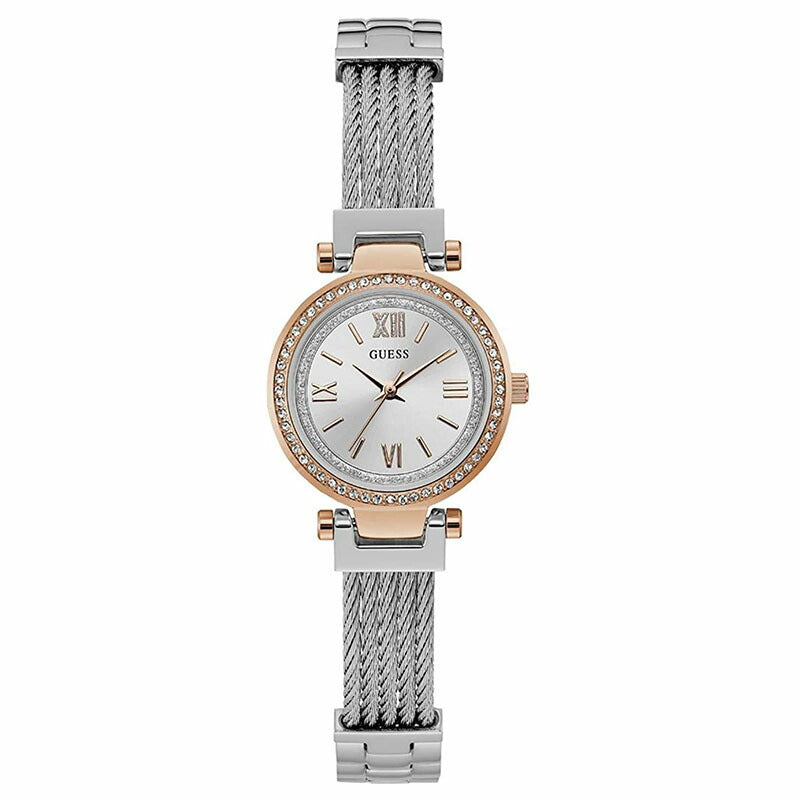 [GUESS] ゲス 腕時計 W1009L4 ＜ レディース 27mm ローズゴールド シルバー ＞