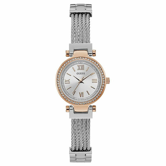 [GUESS] ゲス 腕時計 W1009L4 ＜ レディース 27mm ローズゴールド シルバー ＞