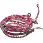 [wakami] ワカミ ブレスレット 7ストランド WA17007 ＜ pink ピンクEarth Bracelet 7strand 男女兼用 ユニセックス フェアトレード 手作り グァテマラ産 ＞【メール便送料無料】