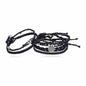 [wakami] ワカミ ブレスレット 7ストランド WA18007 ＜ dark navy ネイビー Earth Bracelet 7strand 男女兼用 ユニセックス フェアトレード 手作り グァテマラ産 ＞【メール便送料無料】