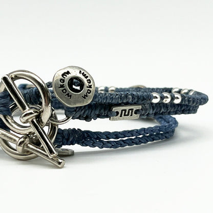 [wakami] ワカミ ブレスレット 3ストランド WAAN2201-01 ＜ 3Strand Horse Bit Bracelets 男女兼用 ユニセックス フェアトレード 手作り グァテマラ産 ＞【メール便送料無料】