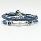 [wakami] ワカミ ブレスレット 3ストランド WAAN2201-01 ＜ 3Strand Horse Bit Bracelets 男女兼用 ユニセックス フェアトレード 手作り グァテマラ産 ＞【メール便送料無料】